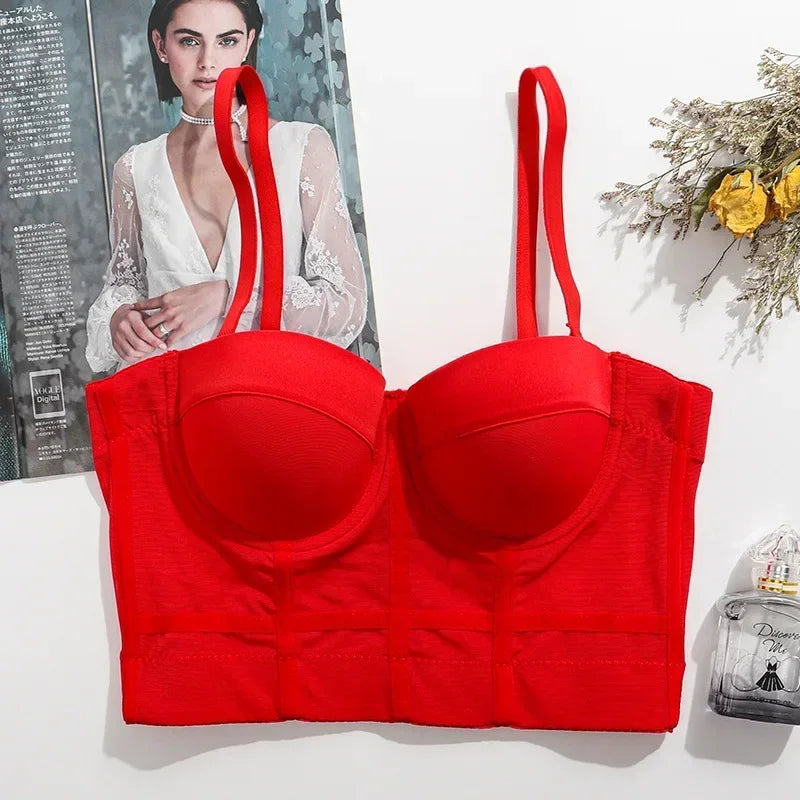 Sexy Club Shaper Ladies Crop Tops Fashion Streetwear Summer Shirt Woman Clothing Blusas Tank Top Women Corset Camis Ropa Mujer