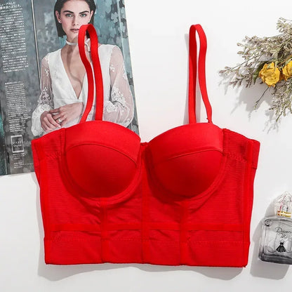 Sexy Club Shaper Ladies Crop Tops Fashion Streetwear Summer Shirt Woman Clothing Blusas Tank Top Women Corset Camis Ropa Mujer