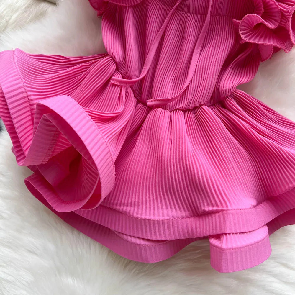 Sexy Drawstring Casual Blouses for Women Almighty Summer Short Sleeve Solid Colours Femme Shirts Tops Chic Ruffles Woman Blusas