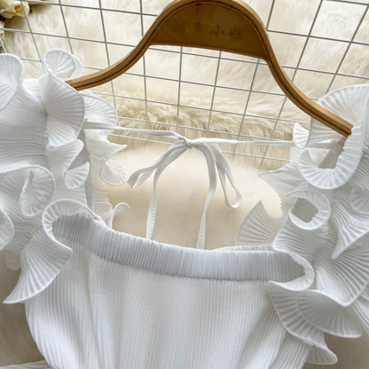 Sexy Drawstring Casual Blouses for Women Almighty Summer Short Sleeve Solid Colours Femme Shirts Tops Chic Ruffles Woman Blusas