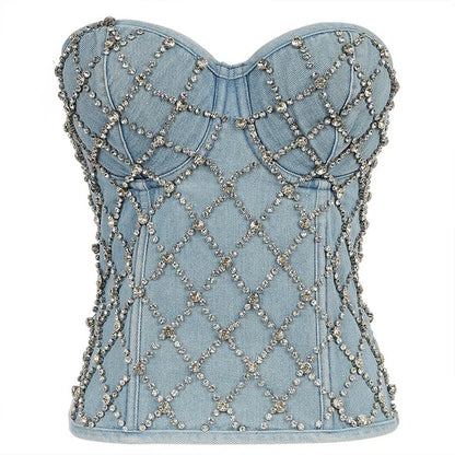 Faionable Street Sle Sequin Slim Tank Top Women's Casual Bright Spangles Strap Vest Ladies' Polyester Streetwear