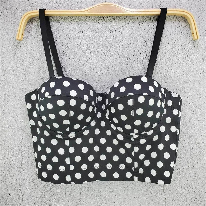 Visivane Sexy Club Cropped Shirt Woman Clothes Camis Shaper Tank Top Women Corset Blusas Roupas Femininas Bra Ladies Tops y2k