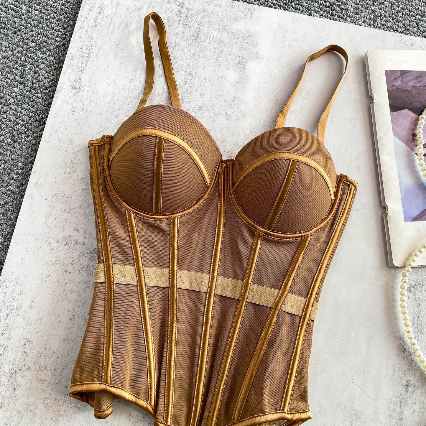 Floral Lace Lady Bustier Elegant Shaping Sexy Lace Women Corset Girls Slim Evening Wear Crops Lady Short Sweet Body Shaper Top
