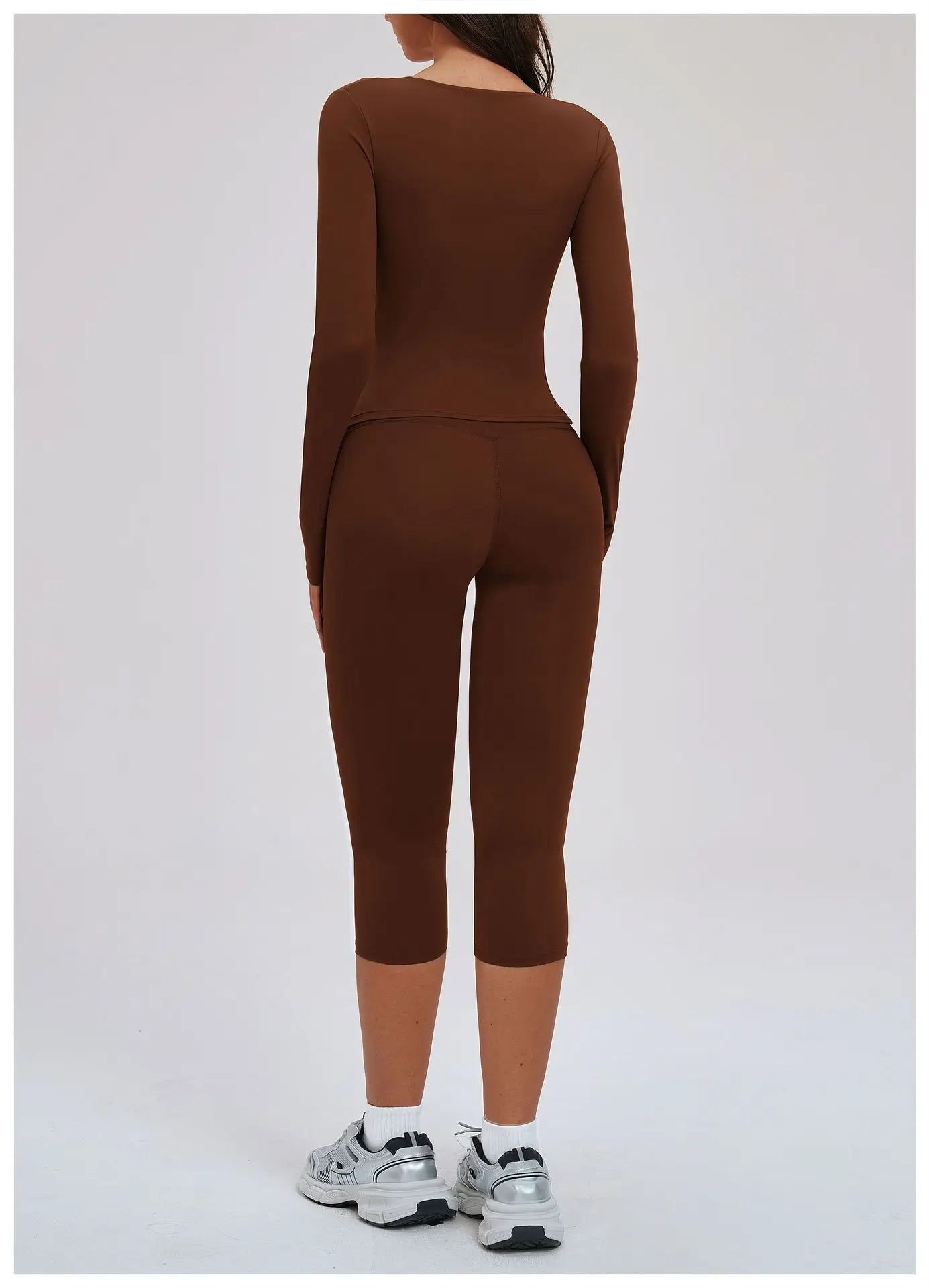 2PCS Gym Tracksuits Yoga Set Female Fitness Suit Deep V Yoga Bra Athletic Wear Women High Waist Workout Flared pants Sports Suit