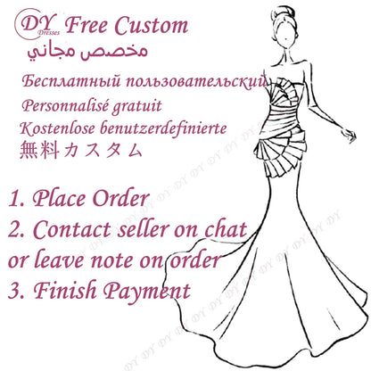 DY Elegant Pink Jacquard Strapless A-line Evening Dress Floor Length Customsied Prom Gowns Formal Occasion Vestido