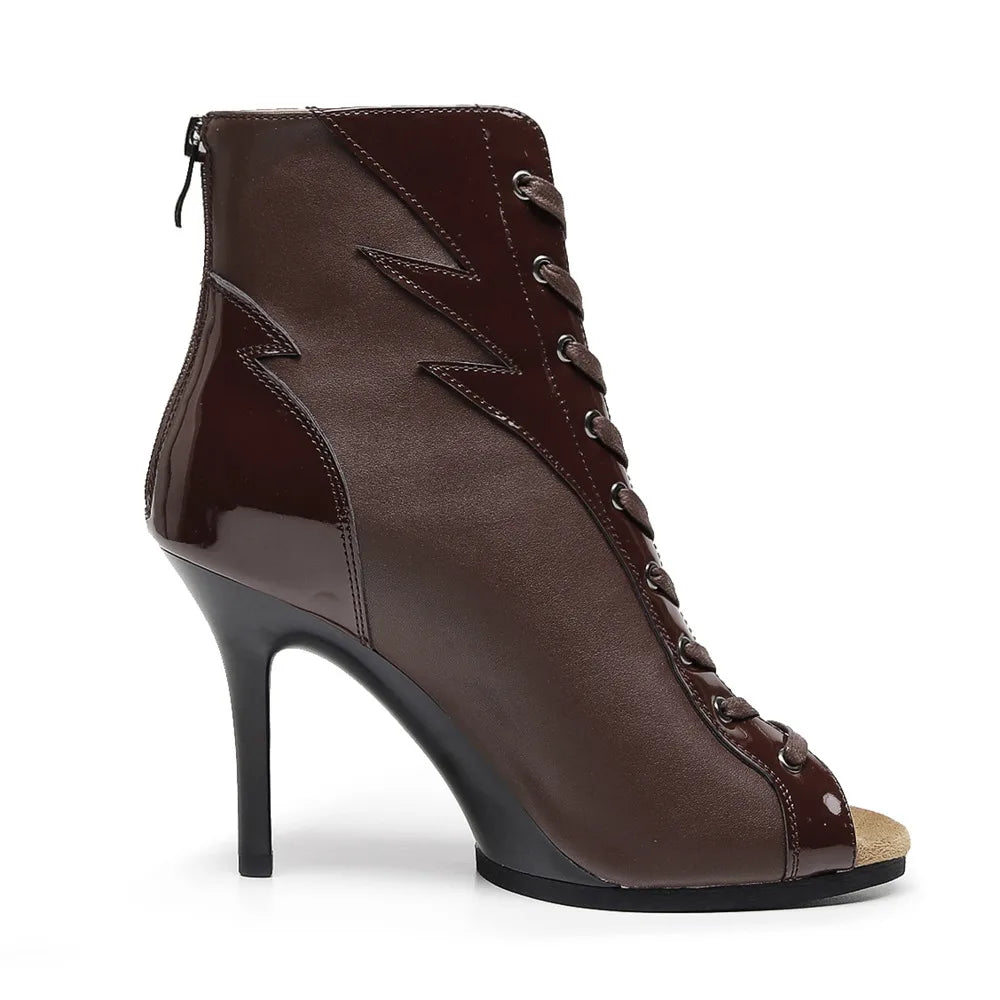 Black High Women Heels Trend Stilettos Jazz Dance Woman Shoes Latin Dancing Street Sexy Stilettos Booties Plus Size