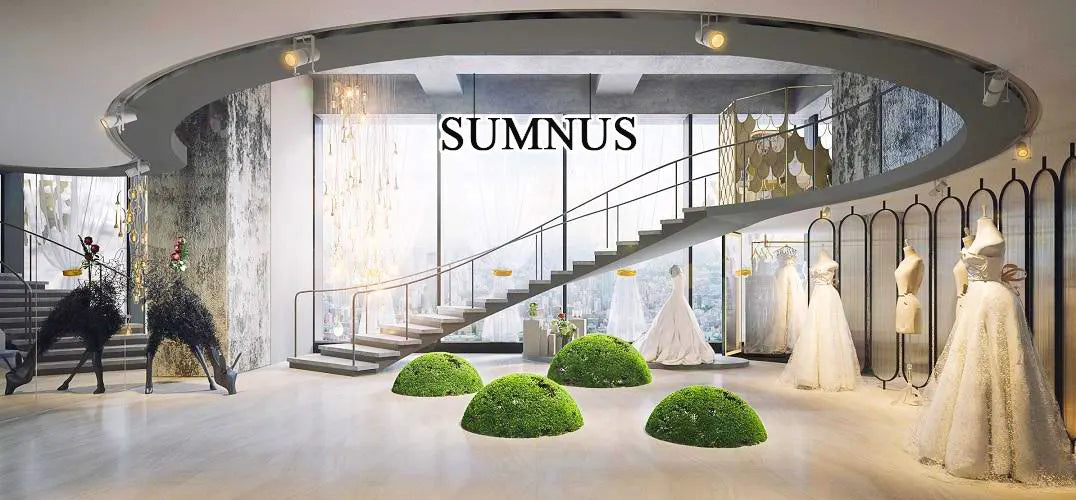 Sumnus Charming Mermaid Prom Dress V-Neck Pleats Side Slit Cut-Out Party Dress Floor-Length Evening Dress فساتين سهر Customized