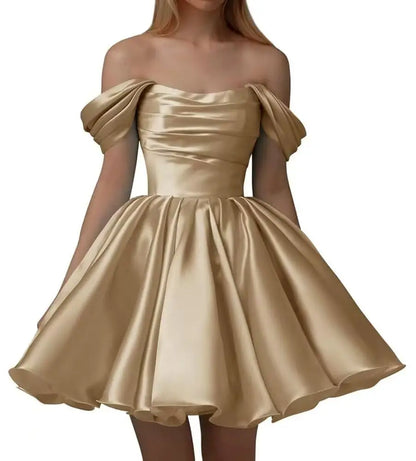 Elegant Short Wedding Dresses 2025 off the shoulder Beach Bridal Gown Formal Party Dresses Homecoming Dresses Customized 2025