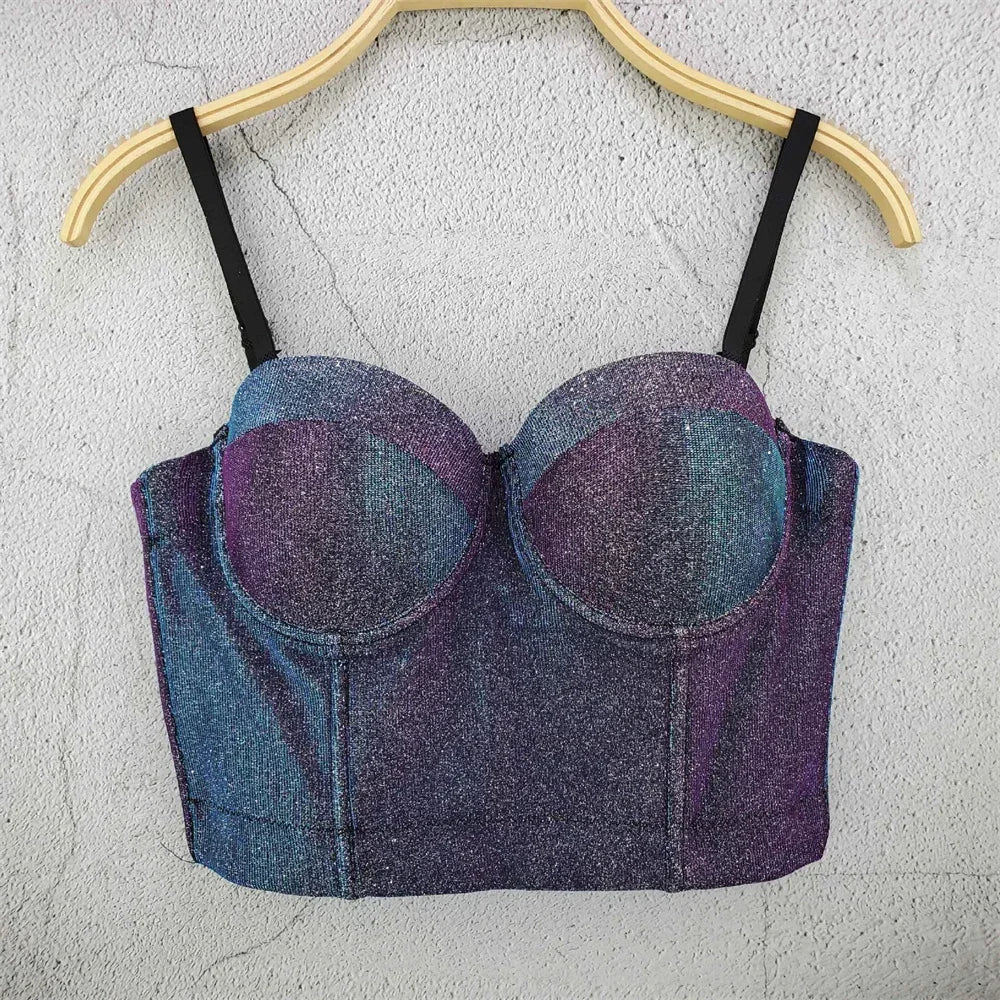 Sexy Club Shaper Ladies Crop Tops Fashion Streetwear Summer Shirt Woman Clothing Blusas Tank Top Women Corset Camis Ropa Mujer
