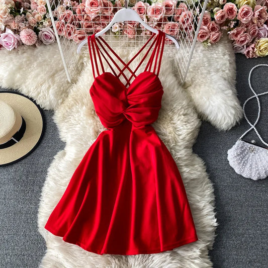 Sexy ort A-Line Dr V-Ne Bal Svel Waist-Cinching Clubwear  Dr Small Formal Dr Nightclub Wear
