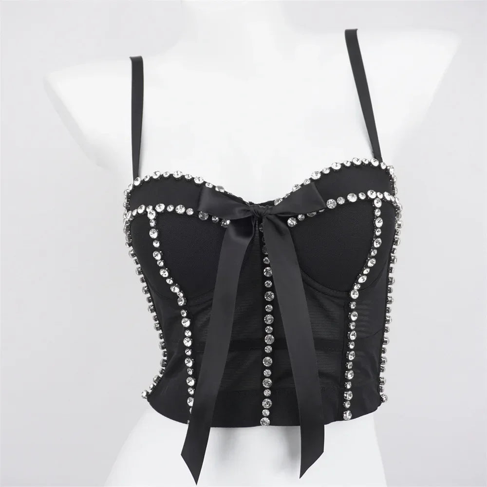 Sexy Club Shaper Ladies Crop Tops Fashion Streetwear Summer Shirt Woman Clothing Blusas Tank Top Women Corset Camis Ropa Mujer