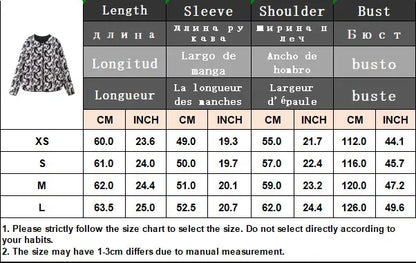 HH Floral Print Jacket For Women Autumn Quilted Reversible Cotton Coat Cardigan Long Sleeve Jackets Elegant Woman Streetwear