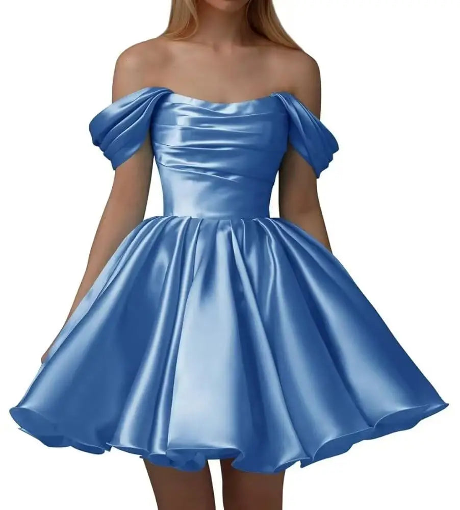 Elegant Short Wedding Dresses 2025 off the shoulder Beach Bridal Gown Formal Party Dresses Homecoming Dresses Customized 2025