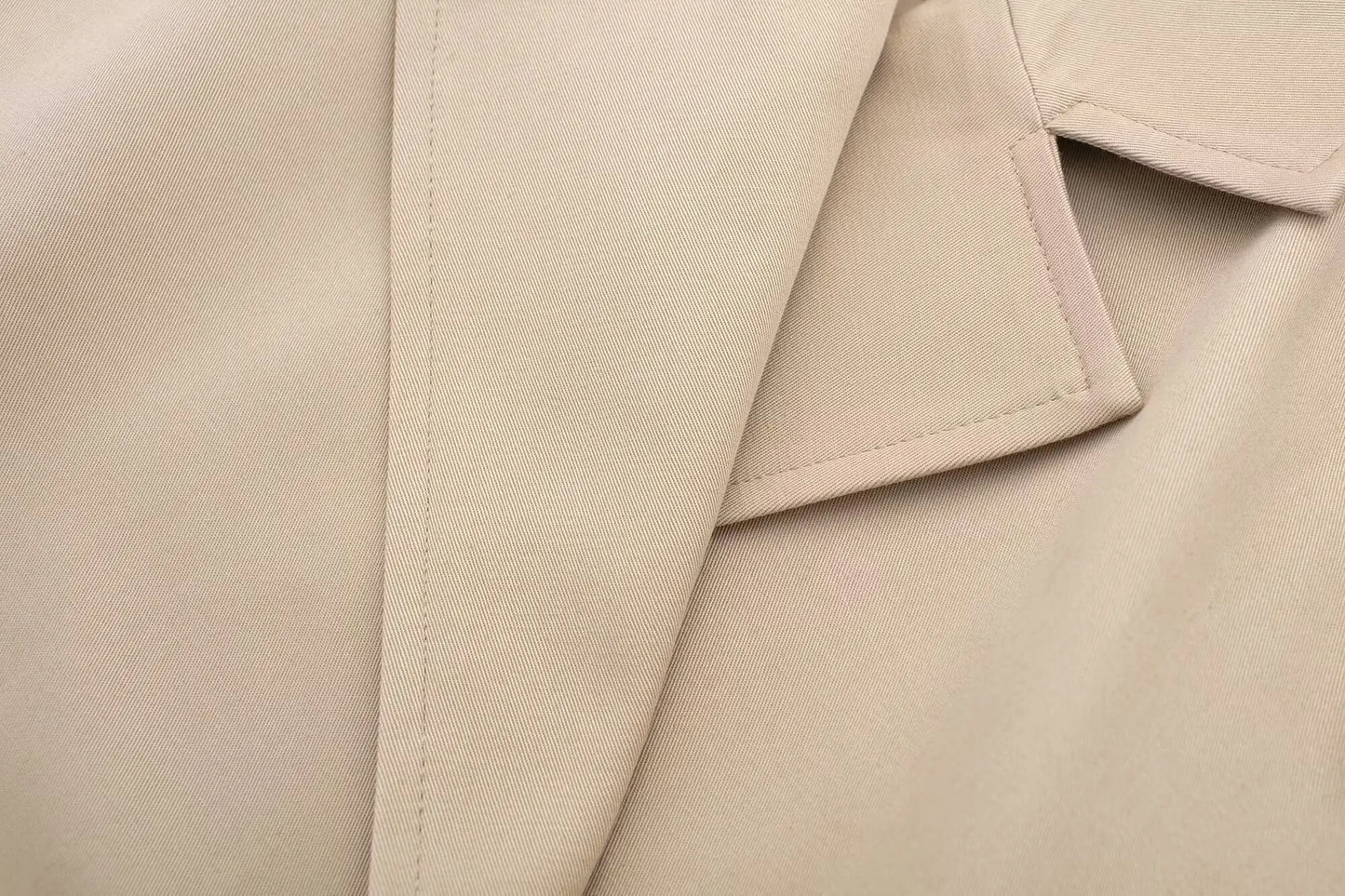 HH 2025 Women Belt Cropped Trench Spring Jacket Vintage Streetwear Double Breasted Long Sleeve Top Female Coat Outfits