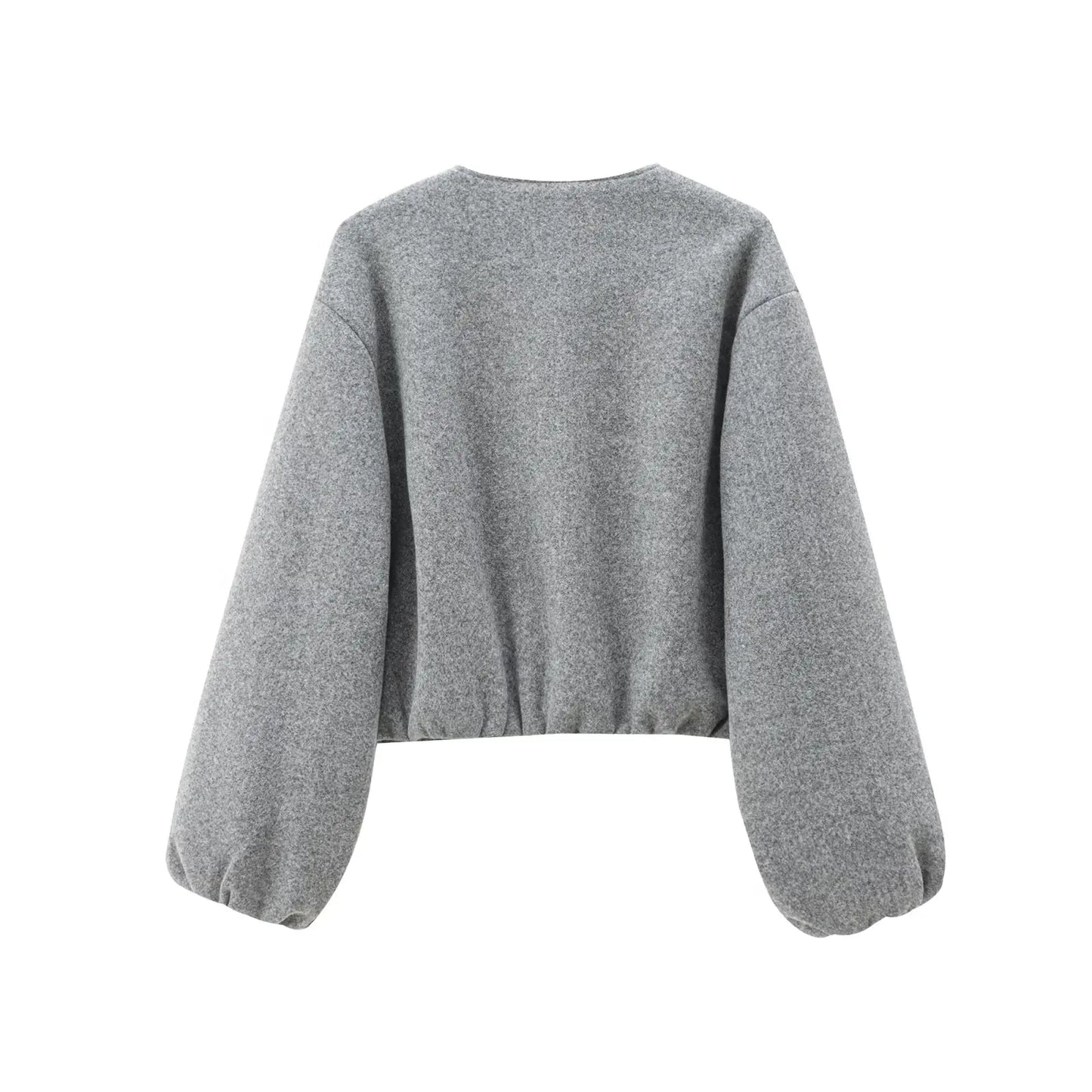MUJER 2025 Fleece Bomber Jackets for Women Soft Zipper Woman's Sports Jacket Long Sleeve Cropped Jacket Women Coats Outerwears