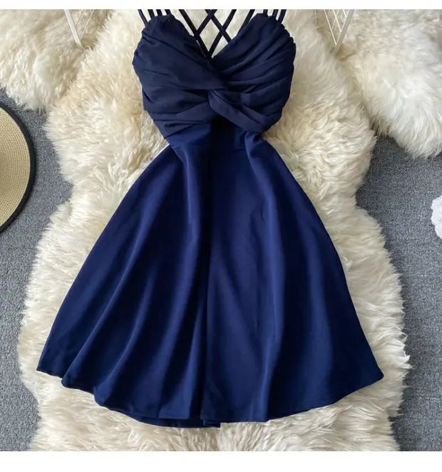 Sexy ort A-Line Dr V-Ne Bal Svel Waist-Cinching Clubwear  Dr Small Formal Dr Nightclub Wear