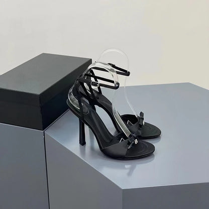 Women's Sandals Simple Big Size Women's Shoes Pink Kawaii Lori Shoes Super High with Fine Heel Women's Shoes Round Head 9cm