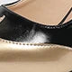 Genuine Leather French-Style Pointed-Toe Low-Cut Sexy Flats, New Color-Block Fashion Versatile Elegant High Heels