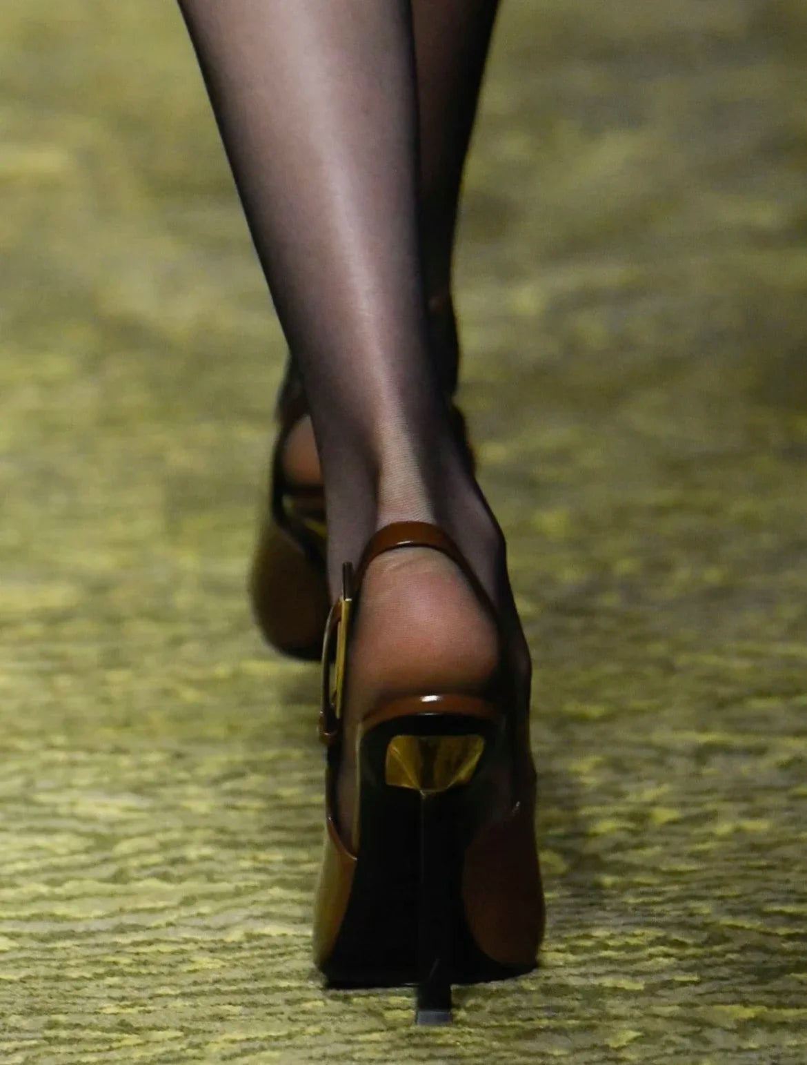 Black Pointed Toe High Heels Thin Heel Metal Cap Sandals Women's Shoes Elegant Painted Leather Sexy Fine Heel New 2025