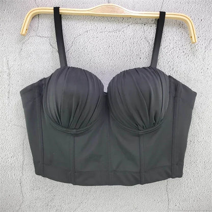 Sexy Club Shaper Ladies Crop Tops Fashion Streetwear Summer Shirt Woman Clothing Blusas Tank Top Women Corset Camis Ropa Mujer