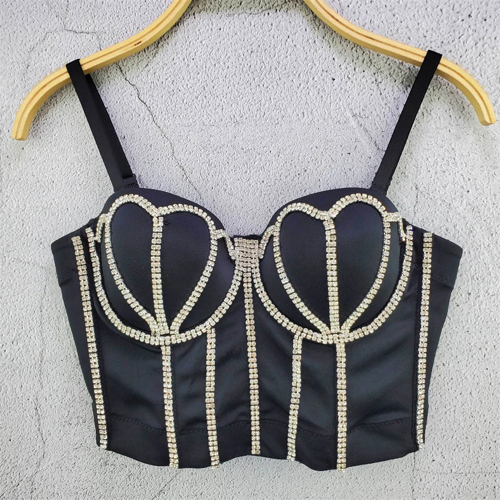 Sexy Club Shaper Ladies Crop Tops Fashion Streetwear Summer Shirt Woman Clothing Blusas Tank Top Women Corset Camis Ropa Mujer