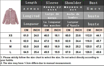 HH Floral Print Jacket For Women Autumn Quilted Reversible Cotton Coat Cardigan Long Sleeve Jackets Elegant Woman Streetwear