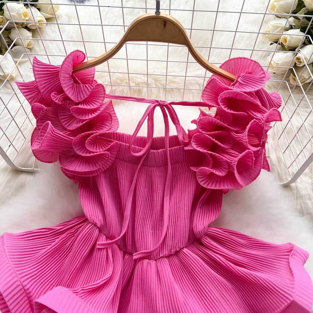 Sexy Drawstring Casual Blouses for Women Almighty Summer Short Sleeve Solid Colours Femme Shirts Tops Chic Ruffles Woman Blusas