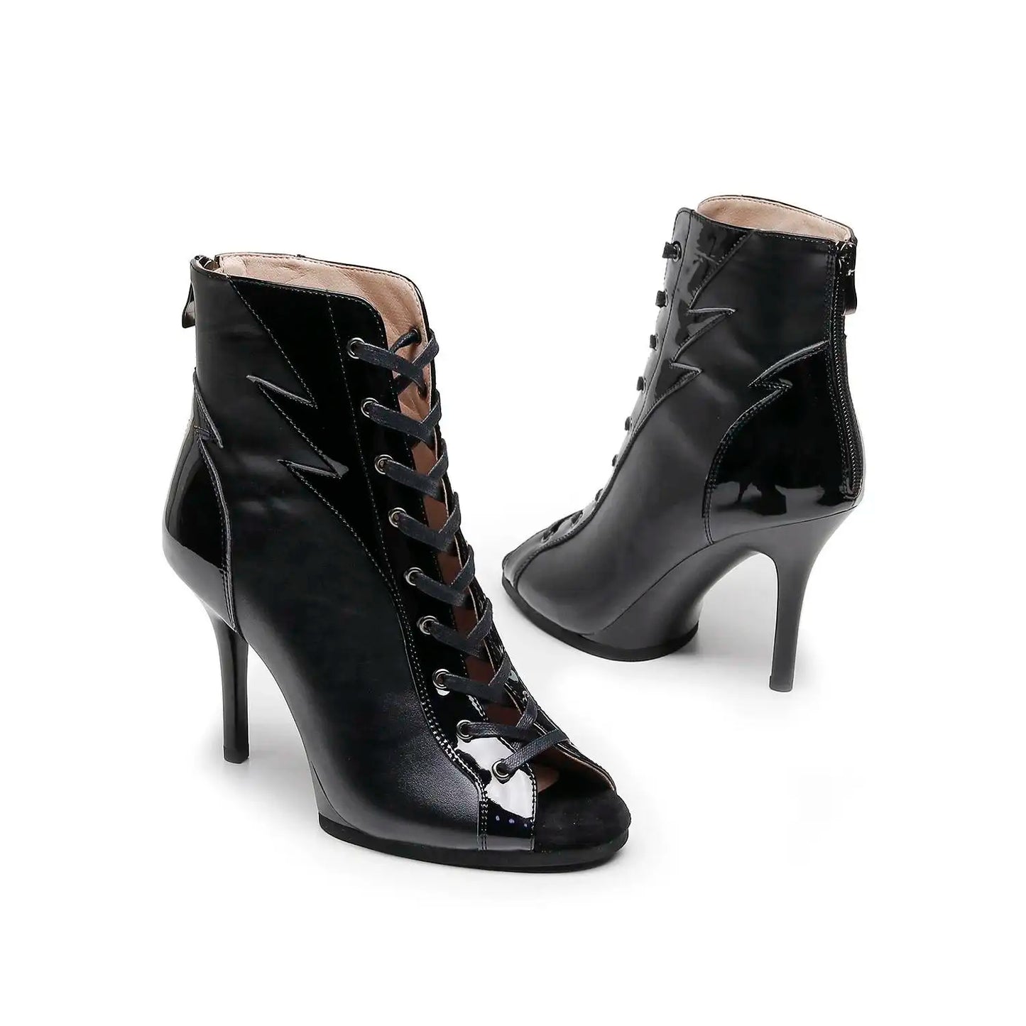 Black High Women Heels Trend Stilettos Jazz Dance Woman Shoes Latin Dancing Street Sexy Stilettos Booties Plus Size